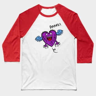 flying monster heart Baseball T-Shirt